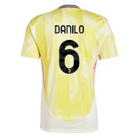 Camisa de Futebol Juventus Danilo Luiz #6 Equipamento Secundário 2024-25 Manga Curta